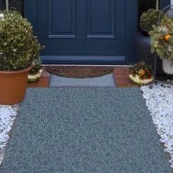 VEVOR Gray Marine Carpet 6 ft x 18 ft Boat Carpet Rugs Indoor Outdoor Rugs for Patio Deck Anti-Slide TPR Water-Proof Back Cut Outdoor Marine Carpeting Easy Clean Outdoor Carpet Roll