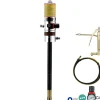 VEVOR Grease Pump, 50:1 Pressure Ratio Air Operated Grease Pump with 13 ft High Pressure Hose and Grease Gun, Pneumatic Grease Pump, Portable Lubrication Grease Pump with 360° Swivel Grease Gun Head