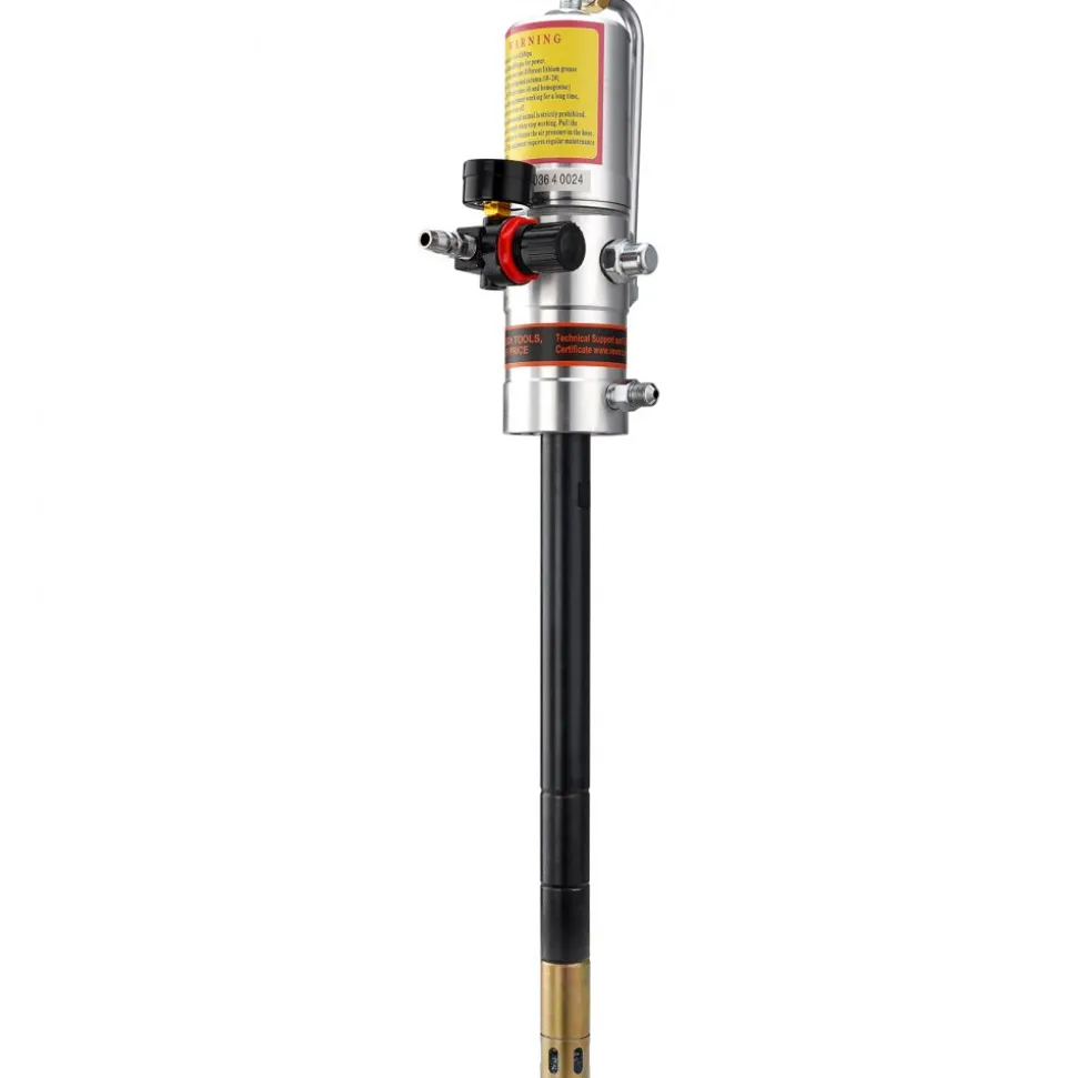 VEVOR Grease Pump, 50:1 Pressure Ratio Air Operated Grease Pump with 13 ft High Pressure Hose and Grease Gun, Pneumatic Grease Pump, Portable Lubrication Grease Pump with 360° Swivel Grease Gun Head