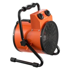 VEVOR Greenhouse Heater, 1500W Electric Space Heater with Thermostat, Heating Tube Element, 25° Adjustable Angle, IPX4 & Overheat Protection, Great for Grow Tent, Greenhouse, Flower Room, Home Office