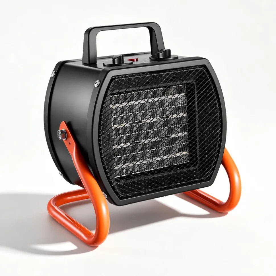 VEVOR Greenhouse Heater, 1500W Electric PTC Space Heater with Fan, Low & High Heat Modes, 40° Adjustable Angle, Overheat Protection, Portable for Grow Tent, Small Greenhouse, Flower Room, Home Office