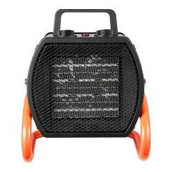 VEVOR Greenhouse Heater, 1500W Electric PTC Space Heater with Fan, Low & High Heat Modes, 40° Adjustable Angle, Overheat Protection, Portable for Grow Tent, Small Greenhouse, Flower Room, Home Office