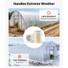 VEVOR Greenhouse Repair Tape 6 in x 108 ft 6.3 Mil Clear Polyethylene Patch, for Plastic Sheeting & Tent Seaming Sealing, Waterproof & Sun-Resistant, Heavy Duty Greenhouse Sheeting Coverings Film Tape