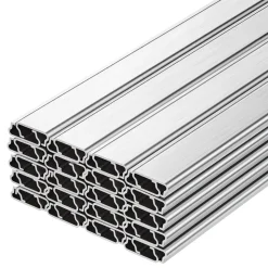 VEVOR Greenhouse Spring Wire and Lock Channel, 40 Packs 6.56 ft PVC-Coated Wiggle Wire & Aluminum Alloy Channel Bundle Kit with Included Screws, 0.05 in Thickened, Poly Film & Shade Cloth Attachments