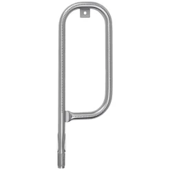 VEVOR Grill Burner Tube for Weber Q100, Q120, Q1000, Q1200, Baby Q Gas Grills, 17 inch 304 Stainless Steel Tube Burner for Weber 516001, 516002, 50060001, Replacement Part 69957, 60040, 41657, 45657