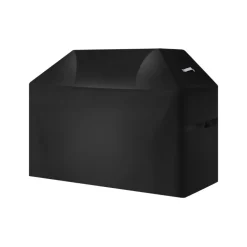 VEVOR Grill Cover, 52 inch BBQ Covers for Outdoor Grills, Waterproof, Fade Resistant, Weather Resistant Heavy Duty 600D Polyester, Easy On/Off, with Hook-and-Loop Straps, Black