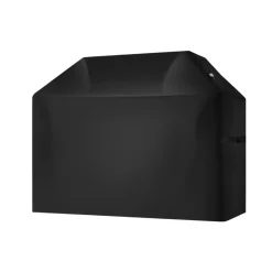 VEVOR Grill Cover, 52 inch BBQ Covers for Outdoor Grills, Waterproof, Fade Resistant, Weather Resistant Heavy Duty 600D Polyester, Easy On/Off, with Hook-and-Loop Straps, Black
