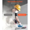 VEVOR Grinding Dust Shroud for Angle Grinder, Universal 4-5 in, Surface Grinder Dust Shroud with 6 Clamping Washers, Connect to Vacuum Cleaner, Suitable for Grinding Wood Concrete Wall Stone