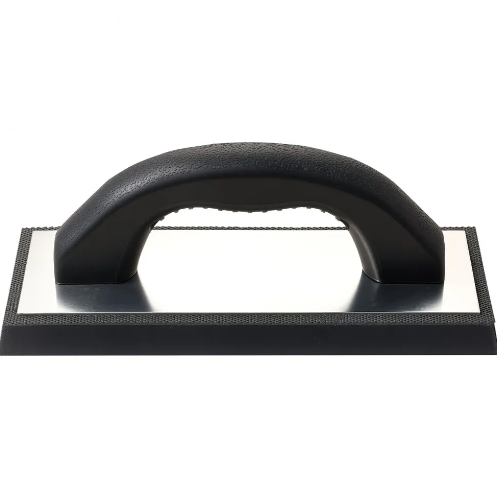 VEVOR Grout Float, Professional Rubber Tile Grout Tool with Anti-slip Handle & Lightweight Aluminum Connector Backplate, Easy to Operate & Cleaning for Smoothly Apply to Concrete, Plaster, Drywall