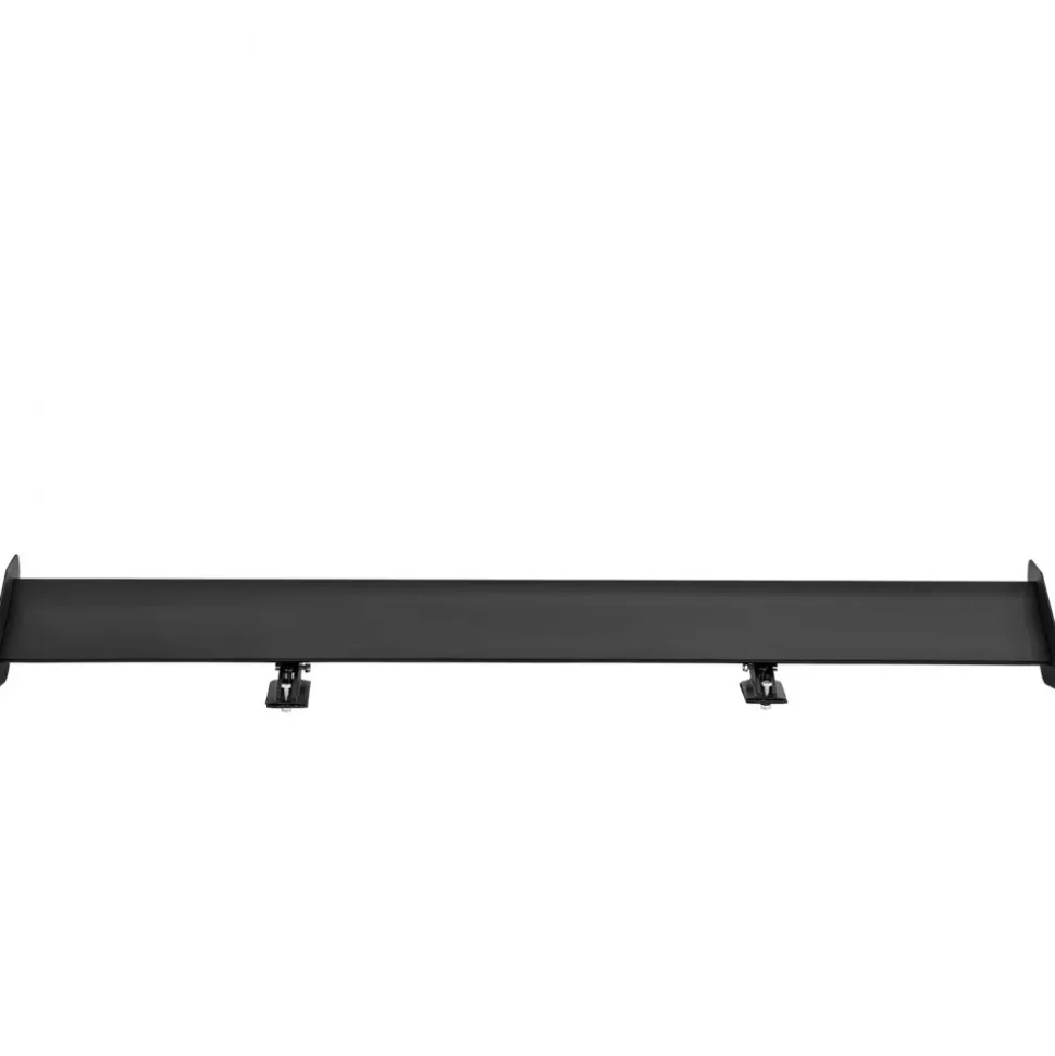 VEVOR GT Wing Car Spoiler, 43.3 inch Universal Spoiler with Single Deck, Adjustable Lightweight Aluminum, Car Rear Spoiler Wing, Racing Spoiler BGW/JDM Drift Black