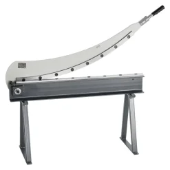 VEVOR Guillotine Shear, 39 in Bed Width Benchtop Cutter, Manual Hand Plate Shear for Metal Sheet Processing, with Q235 Material, High Precision, Stand, for PCB Board, Aluminum, Steel, Copper, Plastic