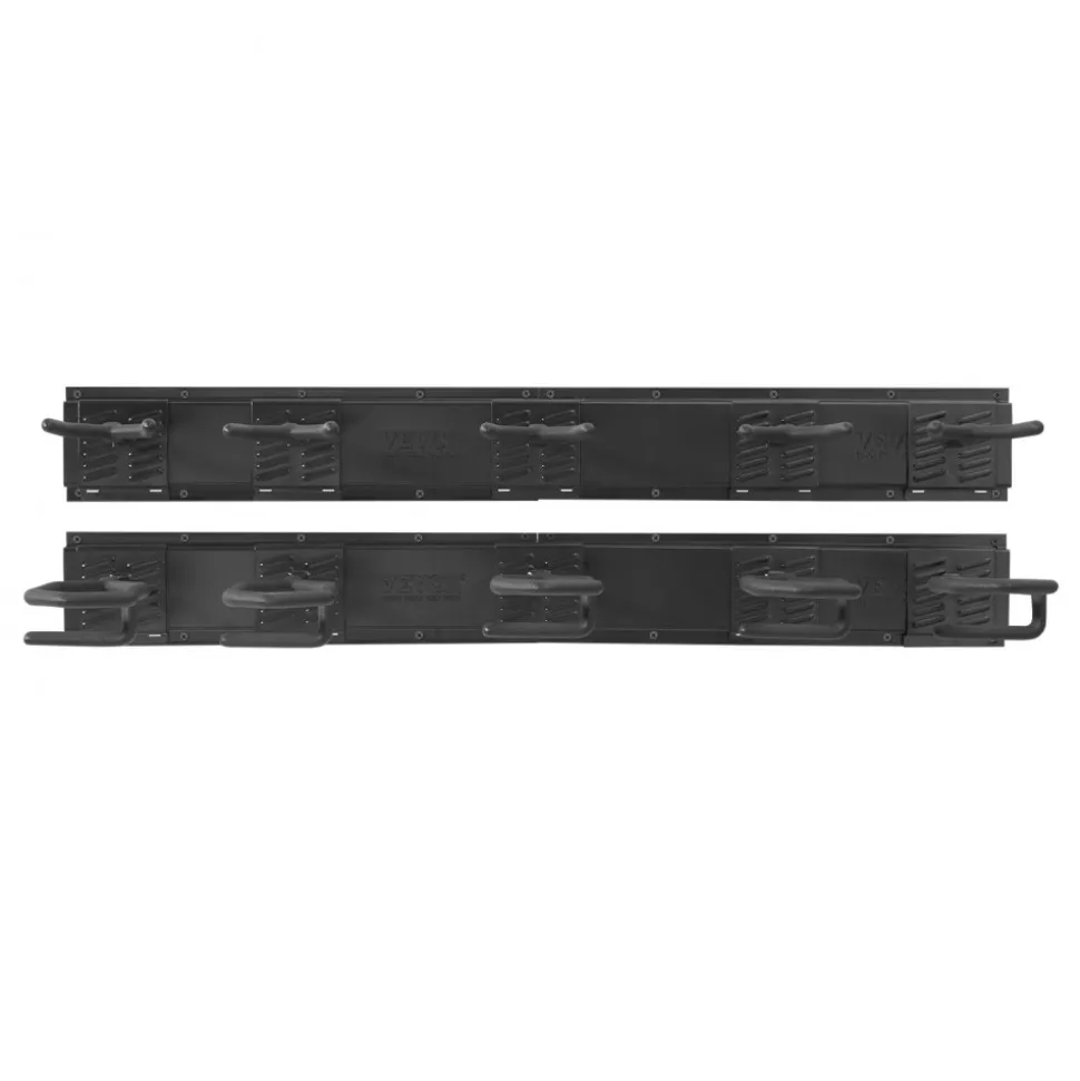 VEVOR Gun Rack, Indoor Gun Rack Wall Mount, 6-Slot Vertical Rifle Shotgun Gun Rack, 180 lb Heavy Duty Metal Wall Gun Rack Display Stand with Soft Padding