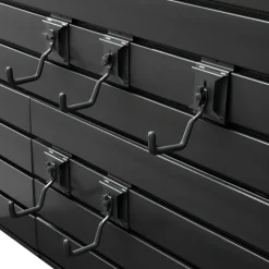 VEVOR Gun Rack, Wall Mount, Heavy-Duty Steel Tactical Rifle Carbine Shotgun Handgun Storage Rack, Securely Holds up to 6 Rifles and 6 Pistols, Modular Firearms Gun Wall Gear Accessories Organizer