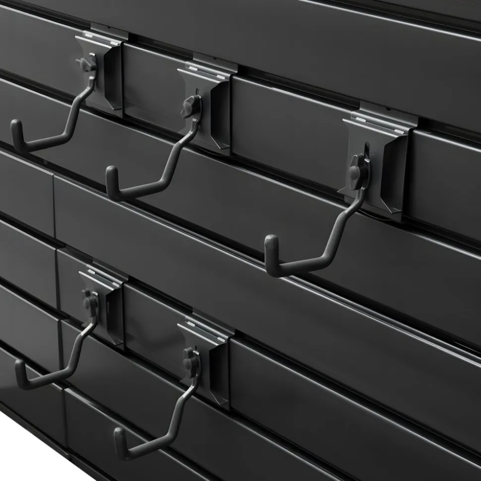 VEVOR Gun Rack, Wall Mount, Heavy-Duty Steel Tactical Rifle Carbine Shotgun Handgun Storage Rack, Securely Holds up to 6 Rifles and 6 Pistols, Modular Firearms Gun Wall Gear Accessories Organizer