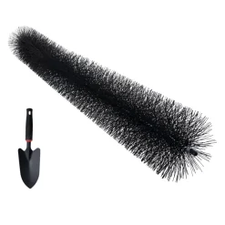 VEVOR Gutter Brush, 80 Feet Total Length 4.33 inch Diameter Gutter Cleaning Tools, Ground-Level Gutter Brush Leaf Guard for 5 Inch Gutters, Easily Clear roof Leaves and Debris, 27 Pack