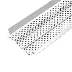 VEVOR Gutter Guard, 6 in Aluminum Gutter Cover Heavy-Duty, 52ft Length Protection Cover for Leaf & Debris, 0.02 in Thickness Mill Finish, Easy DIY Install, Fast Drainage, Screws Included, 13 PCS