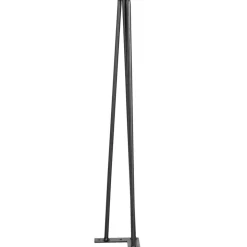 VEVOR Hairpin Table Legs 18" Black Set of 4 Desk Legs 880lbs Load Capacity (Each 220lbs) Hairpin Desk Legs 3 Rods for Bench Desk Dining End Table Chairs Carbon Steel DIY Heavy Duty Furniture Legs