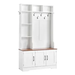 VEVOR Hall Tree with Bench and Shoe Storage, 39