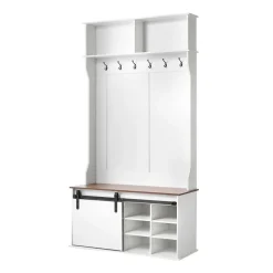 VEVOR Hall Tree with Bench and Shoe Storage, 42
