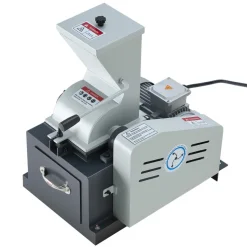 VEVOR Hammer Crusher, 2.5KW 220V Electric Rock Stone Shatter Grinder, Glass Crushing Machine with 100 to 200 kg/h Crushing Capacity, Coal Crusher Milling Machine with 0.12/0.24/0.4 inch Sieve Screens
