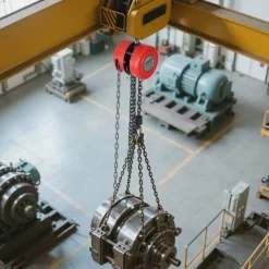 VEVOR Hand Chain Hoist, 1 Ton 2200 lbs Capacity, Manual Chain Block with Upgrade G70 Galvanized Chain, 20 ft Lifting Height, Heavy Duty Pulley Hoist for Garage Warehouse Automotive Machinery, Red