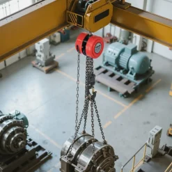 VEVOR Hand Chain Hoist, 2 Ton 4400 lbs Capacity, Manual Chain Block with Upgrade G70 Galvanized Chain, 10 ft Lifting Height, Heavy Duty Pulley Hoist for Garage Warehouse Automotive Machinery, Red