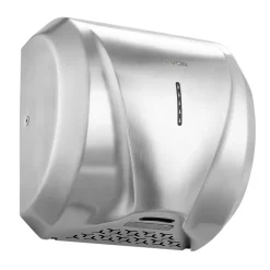 VEVOR Hand Dryer, 2 Pack 1800W Bathroom Air Hand Dryer, Automatic High Speed with HEPA Filter, Fast Drying, Brushed Stainless Steel, AC110-120V Commercial Wall Mounted for Restroom, Hotel, Office,Home