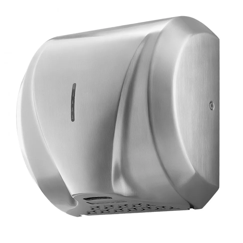 VEVOR Hand Dryer, 2 Pack 1800W Bathroom Air Hand Dryer, Automatic High Speed with HEPA Filter, Fast Drying, Brushed Stainless Steel, AC110-120V Commercial Wall Mounted for Restroom, Hotel, Office,Home