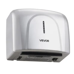 VEVOR Hand Dryer, 1300W Bathroom Air Hand Dryer, Automatic High Speed with HEPA Filter, Fast Drying, Premium ABS Construction, AC110-120V Commercial Wall Mounted for Home Bathroom, Guest Room,Homestay