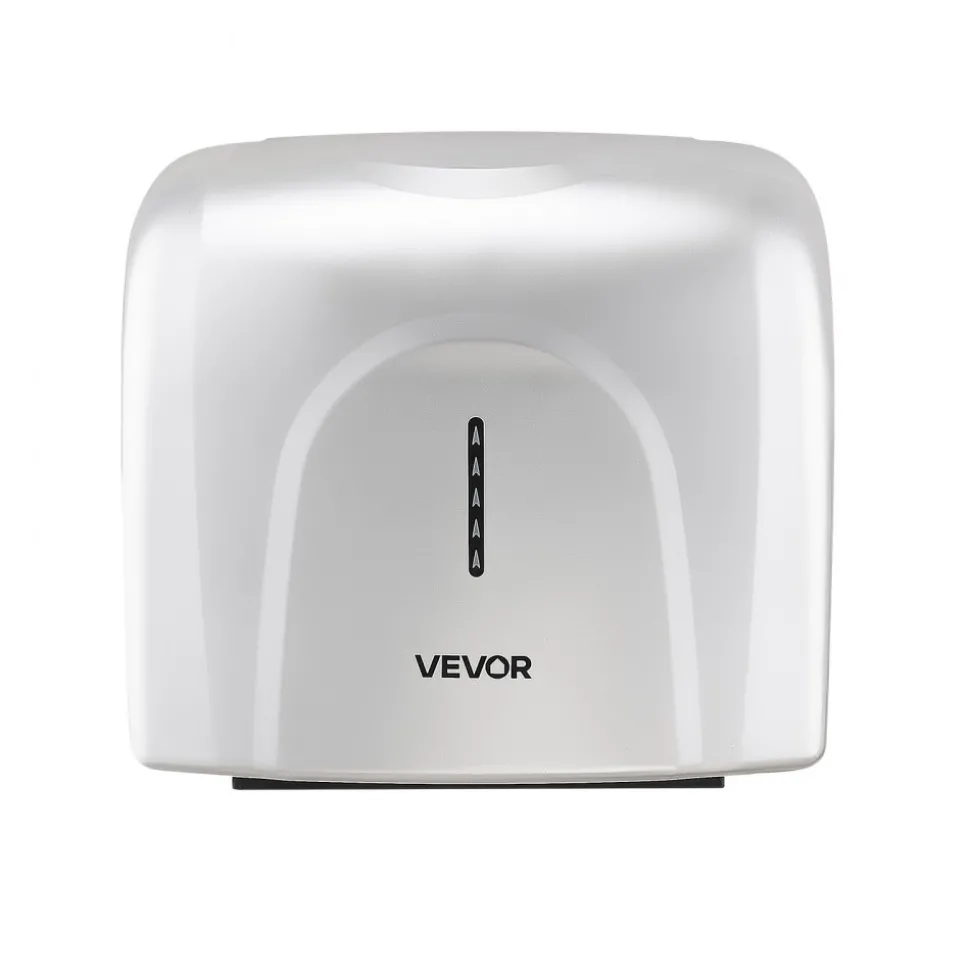 VEVOR Hand Dryer, 1300W Bathroom Air Hand Dryer, Automatic High Speed with HEPA Filter, Fast Drying, Premium ABS Construction, AC110-120V Commercial Wall Mounted for Home Bathroom, Guest Room,Homestay