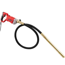VEVOR Handheld Concrete Vibrator, 800W Electric Vibrator 13000 VPM, Electric Concrete Vibrating Tool With 6.6ft / 2m Shaft Rod, Portable Pencil Cement Vibrator Remove Air Bubble and Mix Concrete