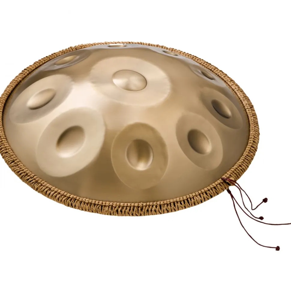 VEVOR Handpan Drum, 22 in & 10 Notes, D Minor Hand Drum, Hand Pan Drum Instrument with Mallets, 432Hz Handpan Stand & Carry Bag, Steel Healing Sound Drum, Percussion Instruments for Adults Beginners