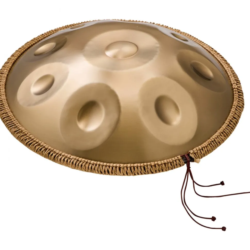 VEVOR Handpan Drum, 22 in & 9 Notes, D Minor Hand Drum, Hand Pan Drum Instrument with Mallets, 440Hz Handpan Stand & Carry Bag, Steel Healing Sound Drum, Percussion Instruments for Adults Beginners