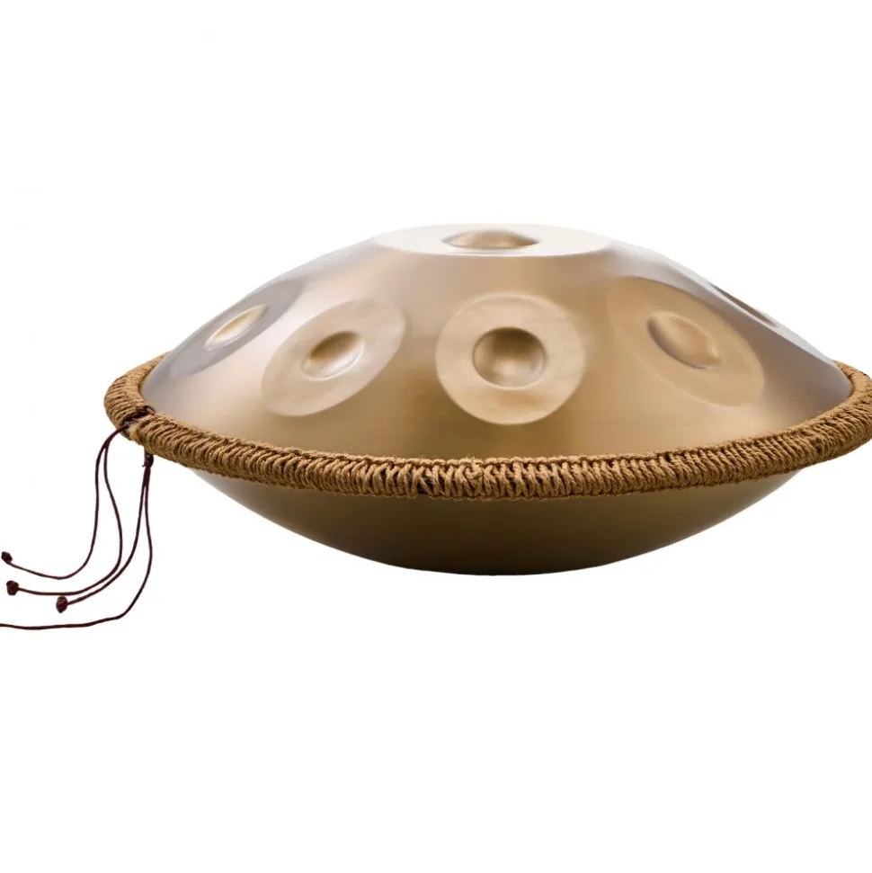 VEVOR Handpan Drum, 22 in & 9 Notes, D Minor Hand Drum, Hand Pan Drum Instrument with Mallets, 440Hz Handpan Stand & Carry Bag, Steel Healing Sound Drum, Percussion Instruments for Adults Beginners