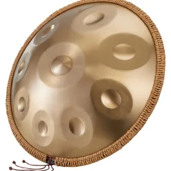 VEVOR Handpan Drum, 22 in & 9 Notes, D Minor Hand Drum, Hand Pan Drum Instrument with Mallets, 440Hz Handpan Stand & Carry Bag, Steel Healing Sound Drum, Percussion Instruments for Adults Beginners