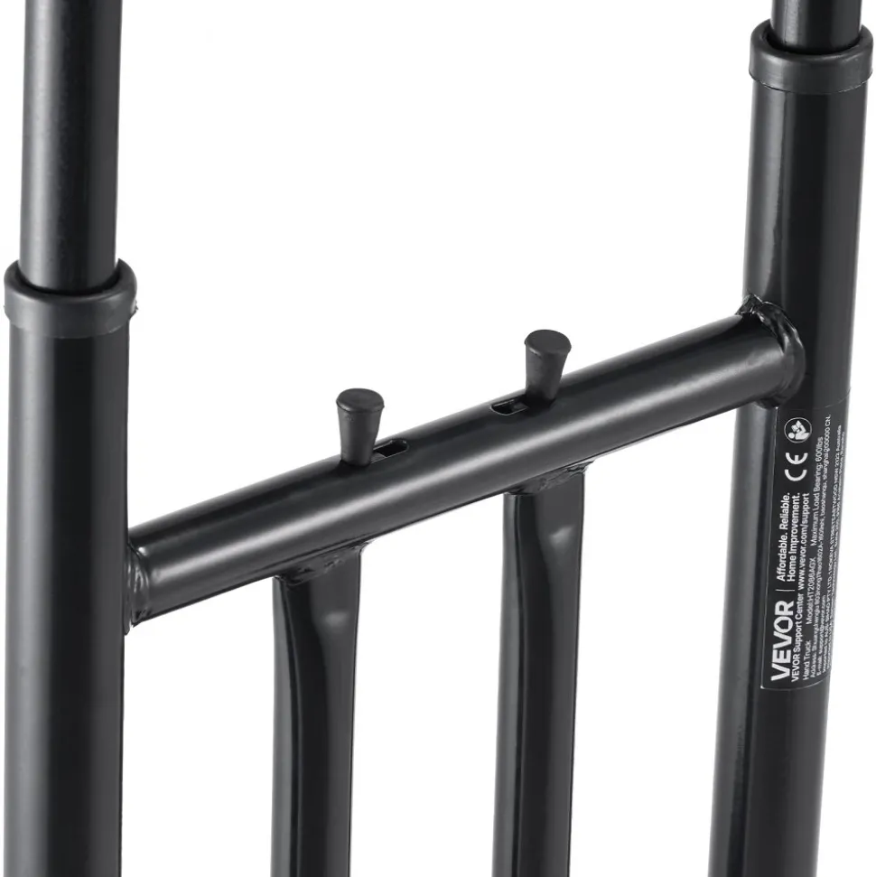 VEVOR Hand Truck, 600 lbs Load Capacity, Heavy-Duty Hand Truck Dolly with Wheels & Telescoping Handle, Portable Dolly with Tie-down Strap for Moving Home, Office, Warehouse, Supermarket