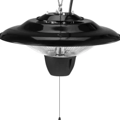 VEVOR Hanging Patio Heater, 1500W Outdoor/Indoor Electric Space Infrared Heater, IP34 Protection Ceiling Heater with 23.6 inch Pull Cord & 20 inch Adjustable Chain, for Porch,Patio,Dining Room,Studio