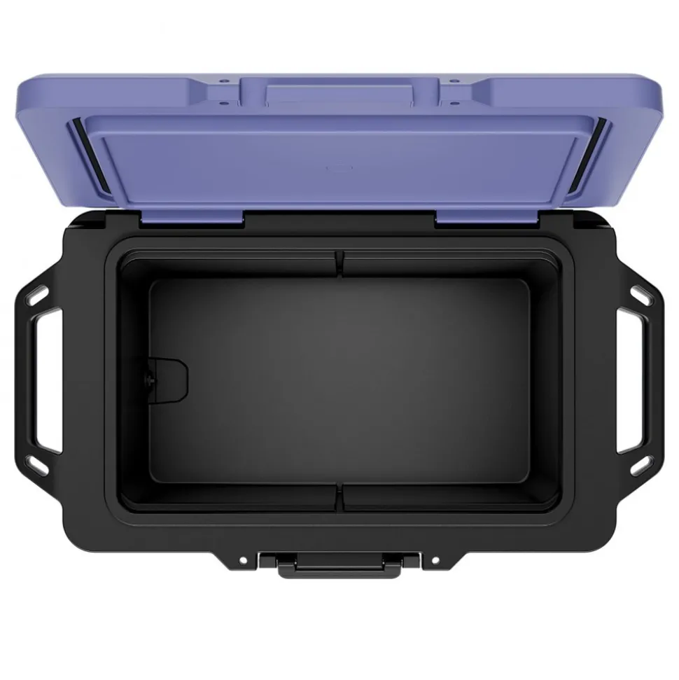 VEVOR Hard Cooler, 50QT Portable Cooler, Leak-Resistant Coolbox Keeps Contents Cool for 48 Hours, Insulated Chests with Ice Retention and Heavy-Duty Handle, Ultra-Light for Camping, Concerts, Sports