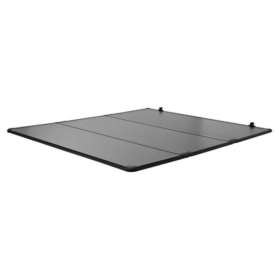 VEVOR Hard Tri-Fold Truck Bed Tonneau Cover, Compatible with 2022-2026 Toyota Tundra with OE Track System 5.6 ft (66.7 in) Bed, Waterproof Hard Folding Truck Tonneau Cover, Aluminum Alloy Support Bar