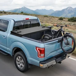 VEVOR Hard Tri-Fold Truck Bed Tonneau Cover, Compatible with 2022-2026 Toyota Tundra with OE Track System 5.6 ft (66.7 in) Bed, Waterproof Hard Folding Truck Tonneau Cover, Aluminum Alloy Support Bar