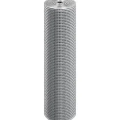 VEVOR Hardware Cloth 1/2 inch 36 inch x 100 ft 19 Gauge Chicken Wire Fence, Hot-Dip Galvanized After Welding Metal Wire Mesh Roll, Garden Plant Welded Fencing Roll Supports Poultry Netting Cage Fence