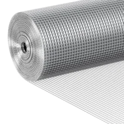 VEVOR Hardware Cloth 1/4 inch 36 inch x 100 ft 23 Gauge Chicken Wire Fence, Hot-Dip Galvanized After Welding Metal Wire Mesh Roll, Garden Plant Welded Fencing Roll Supports Poultry Netting Cage Fence