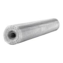 VEVOR Hardware Cloth 1/4 inch 48 inch x 50 ft 23 Gauge Chicken Wire Fence, Hot-Dip Galvanized After Welding Metal Wire Mesh Roll, Garden Plant Welded Fencing Roll Supports Poultry Netting Cage Fence