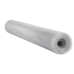 VEVOR Hardware Cloth 1/4 inch 48 inch x 50 ft 23 Gauge Chicken Wire Fence, Hot-Dip Galvanized After Welding Metal Wire Mesh Roll, Garden Plant Welded Fencing Roll Supports Poultry Netting Cage Fence