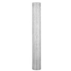 VEVOR Hardware Cloth 1/4 inch 48 inch x 50 ft 23 Gauge Chicken Wire Fence, Hot-Dip Galvanized After Welding Metal Wire Mesh Roll, Garden Plant Welded Fencing Roll Supports Poultry Netting Cage Fence