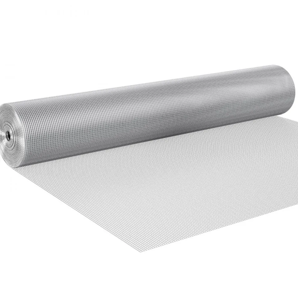 VEVOR Hardware Cloth, 1/4 inch 48in x 100 ft 23 Gauge, Hot Dipped Galvanized Wire Mesh Roll, Chicken Wire Fencing, Wire Mesh for Rabbit Cages, Garden, Small Rodents
