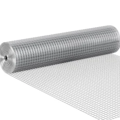 VEVOR Hardware Cloth, 1/2 inch 24in x 25 ft 19 Gauge, Hot Dipped Galvanized Wire Mesh Roll, Chicken Wire Fencing, Wire Mesh for Rabbit Cages, Garden, Small Rodents