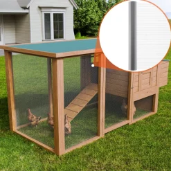 VEVOR Hardware Cloth, 1/4 inch 36in x 50 ft 23 Gauge, Hot Dipped Galvanized Wire Mesh Roll, Chicken Wire Fencing, Wire Mesh for Rabbit Cages, Garden, Small Rodents