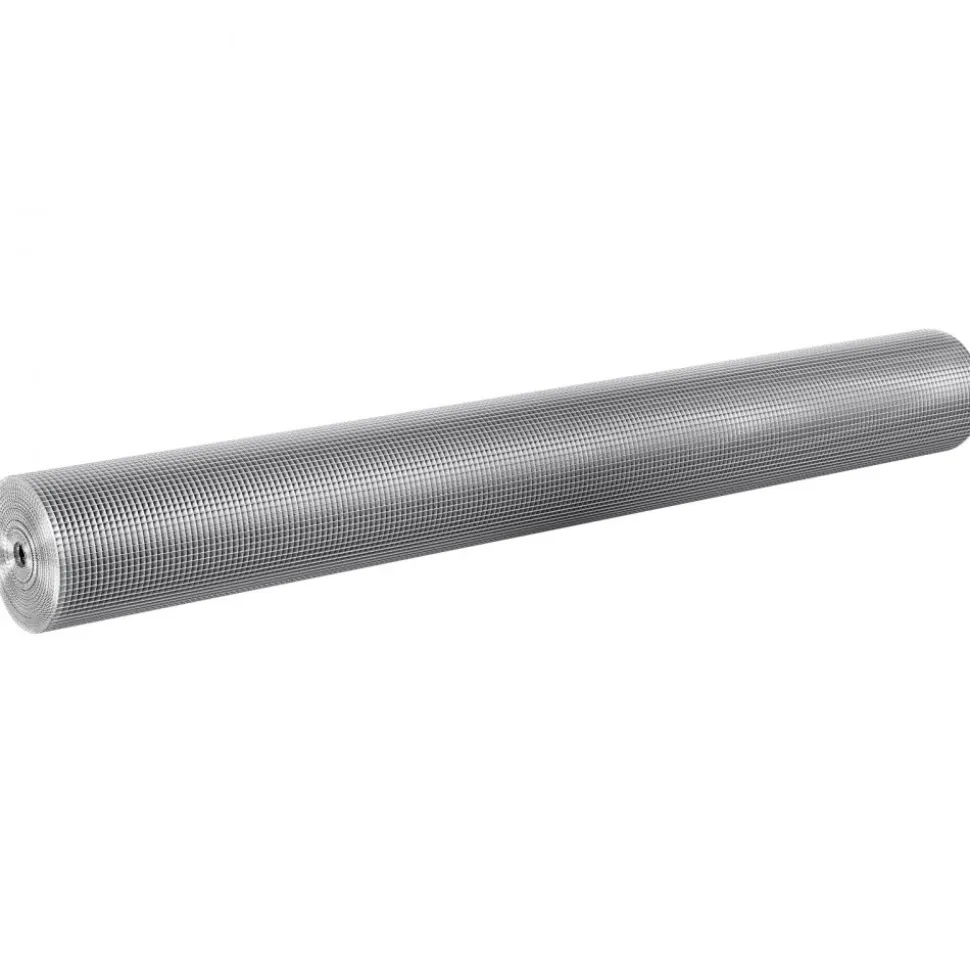 VEVOR Hardware Cloth, 1/4 inch 36in x 50 ft 23 Gauge, Hot Dipped Galvanized Wire Mesh Roll, Chicken Wire Fencing, Wire Mesh for Rabbit Cages, Garden, Small Rodents