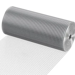VEVOR Hardware Cloth, 1/2 inch 24in x 100 ft 19 Gauge, Hot Dipped Galvanized Wire Mesh Roll, Chicken Wire Fencing, Wire Mesh for Rabbit Cages, Garden, Small Rodents